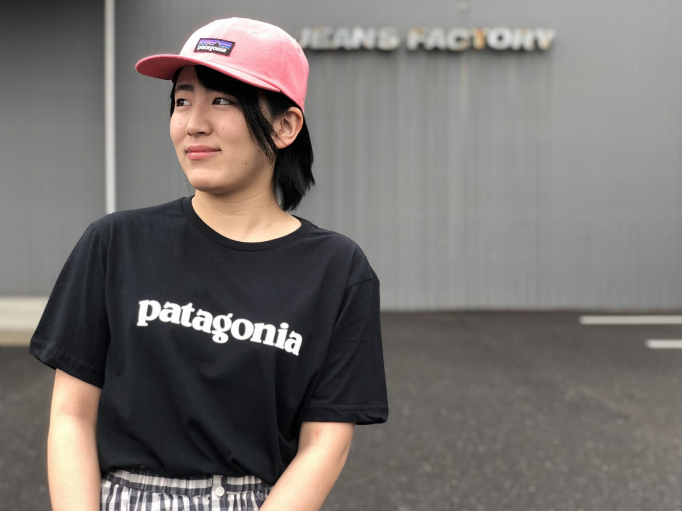 パタゴニアのロゴTシャツです。