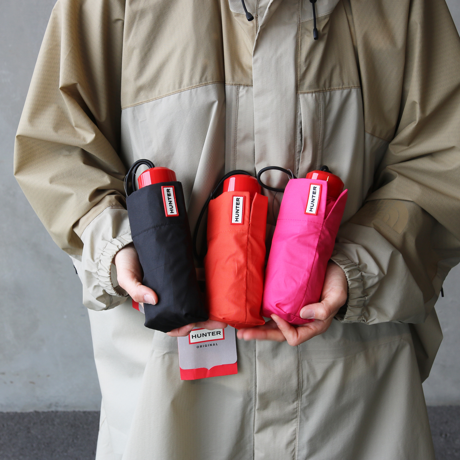 ハンターの折り畳み傘です。