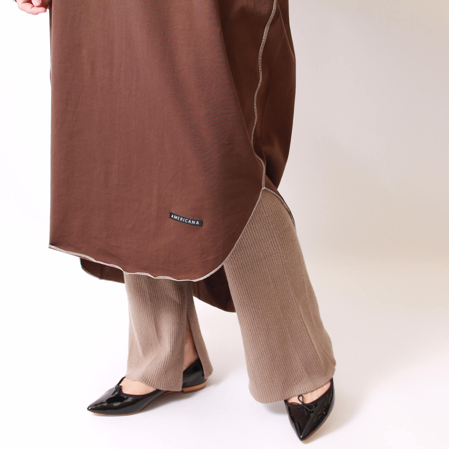 アメリカーナのジーンズファクトリー別注ワンピースです。