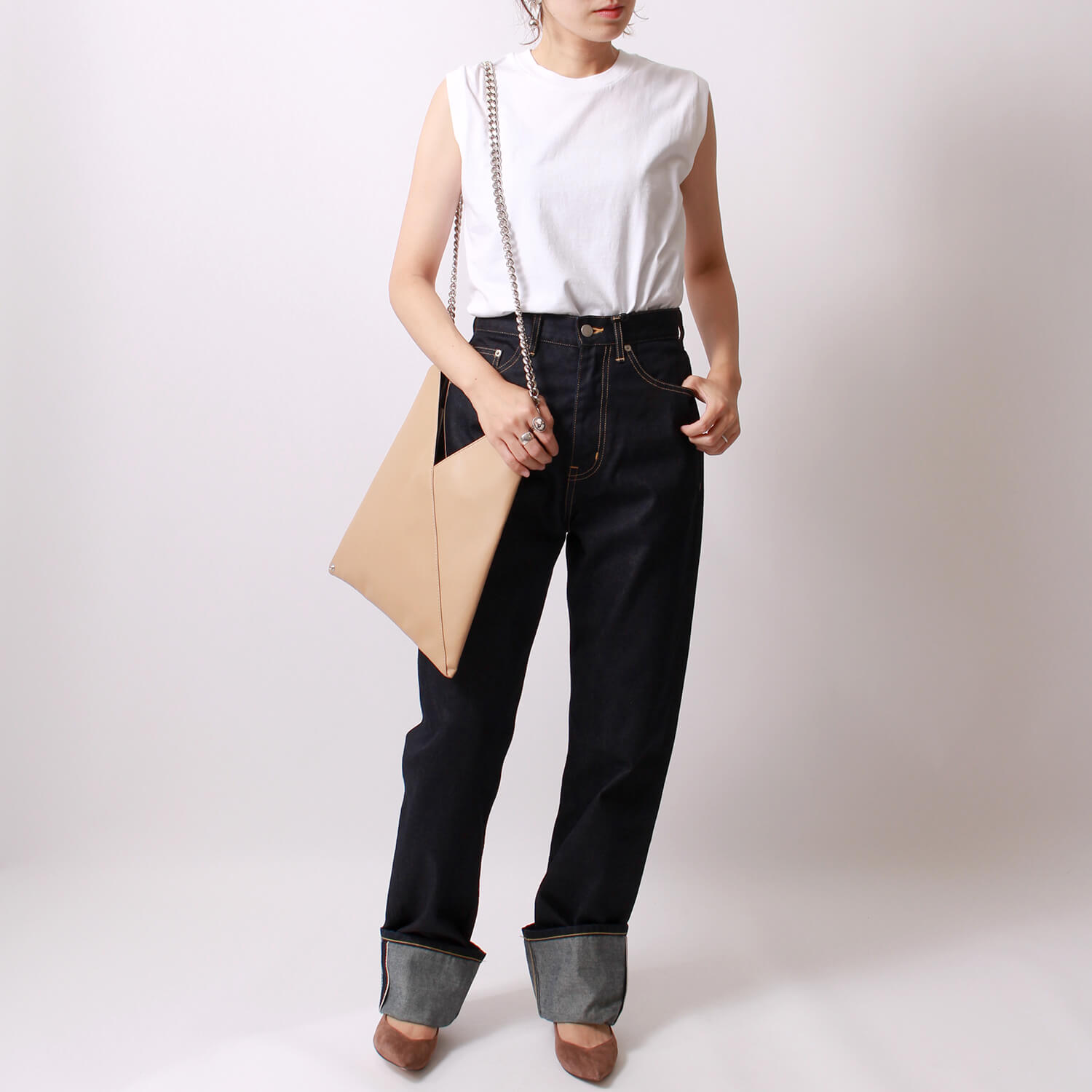 Hanes ヘインズ ジャパンフィット スリーブレスTシャツ