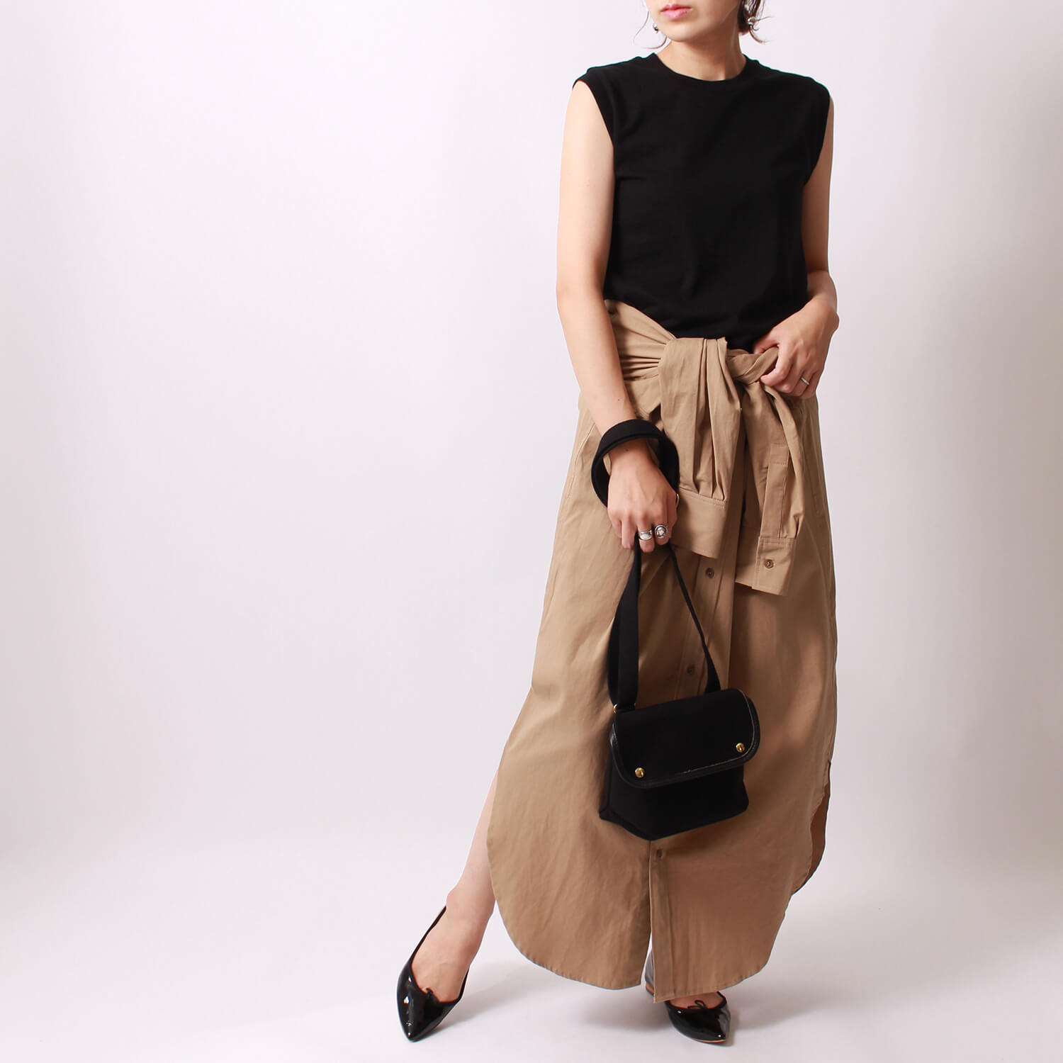 Hanes ヘインズ ジャパンフィット スリーブレスTシャツ