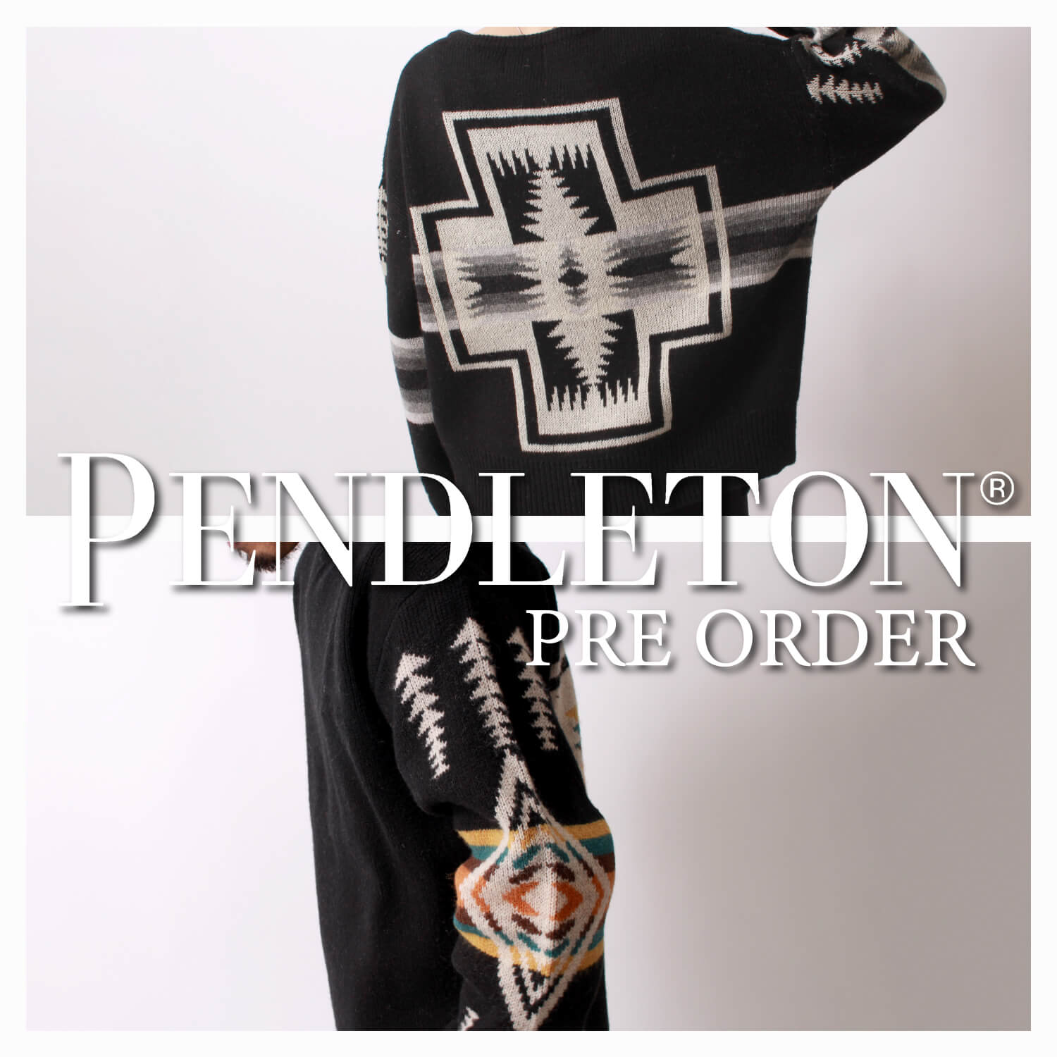 PENDLETON(ペンドルトン)のニット 先行予約のバナーです。