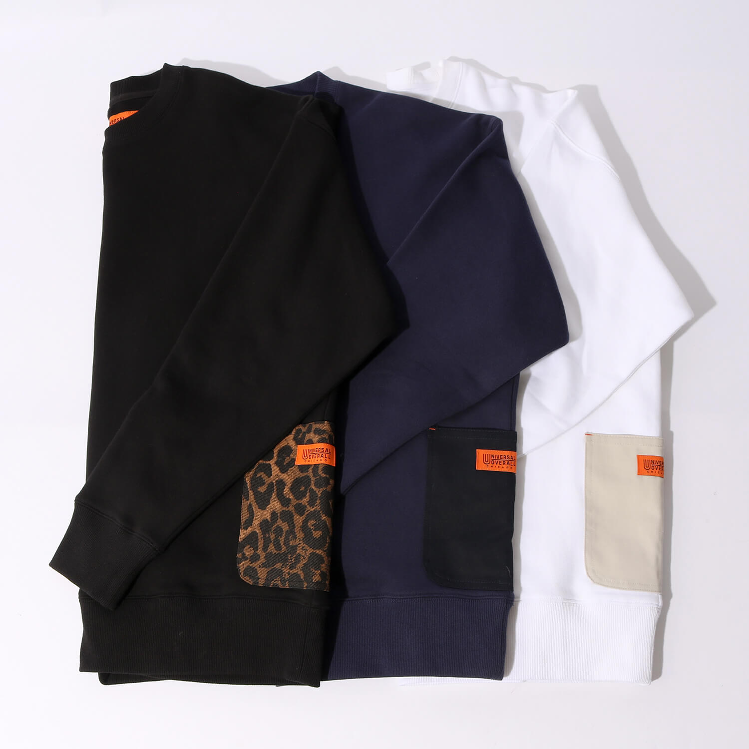 UNIVERSAL OVERALL(ユニバーサルオーバーオール)のジーンズファクトリー別注カバーオールスウェットです。