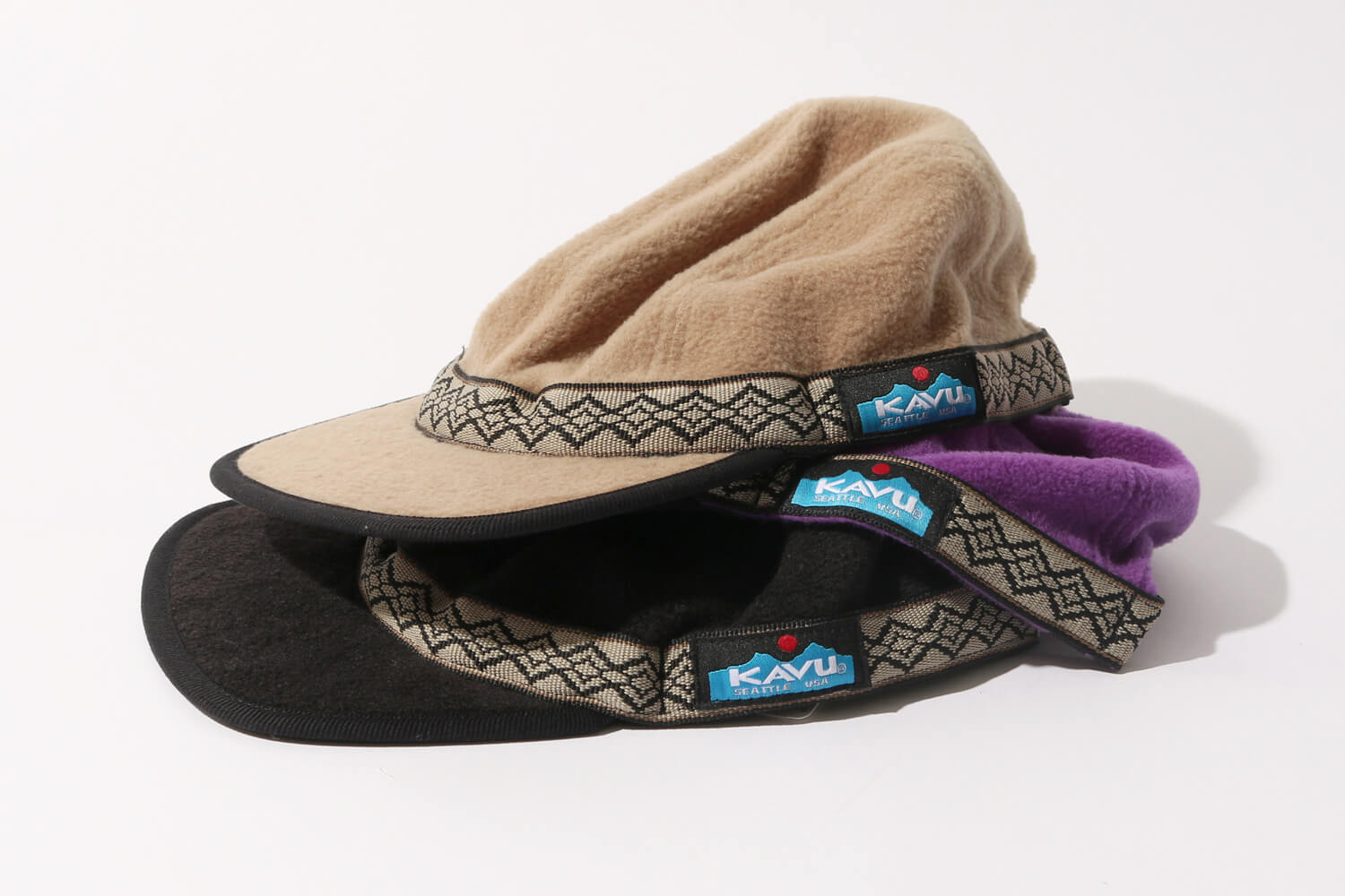 KAVU(カブー)のキャップ フリースストラップキャップです。