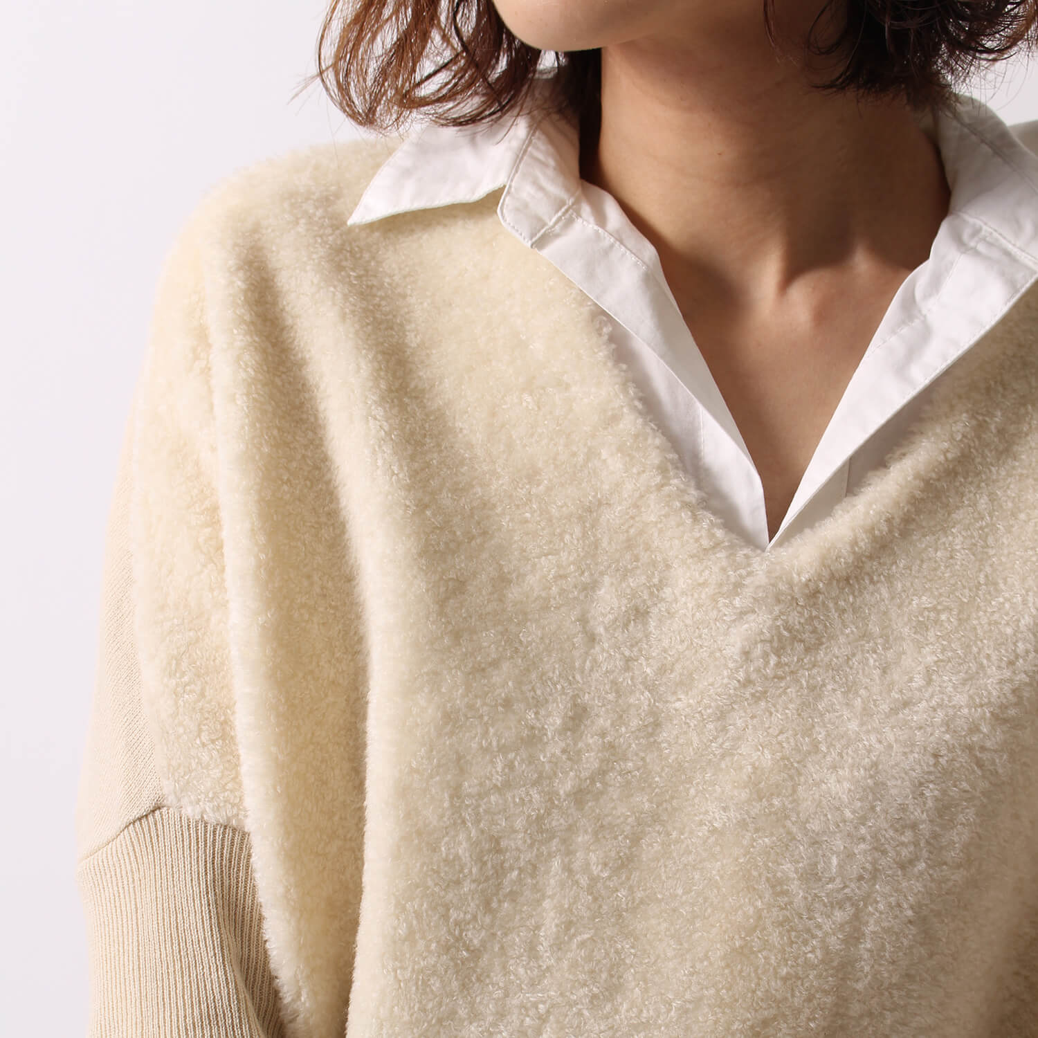 MICA&DEAL(マイカアンドディール)のプードルニットです。