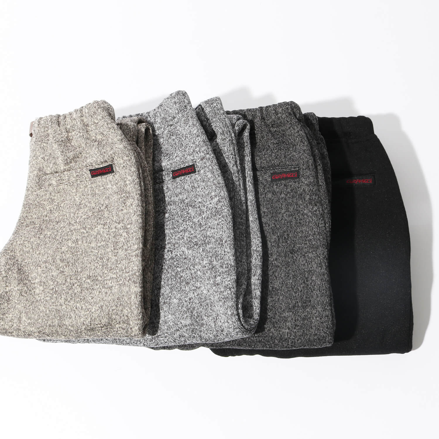 グラミチニットナローリブパンツ秋冬新作ラインナップ