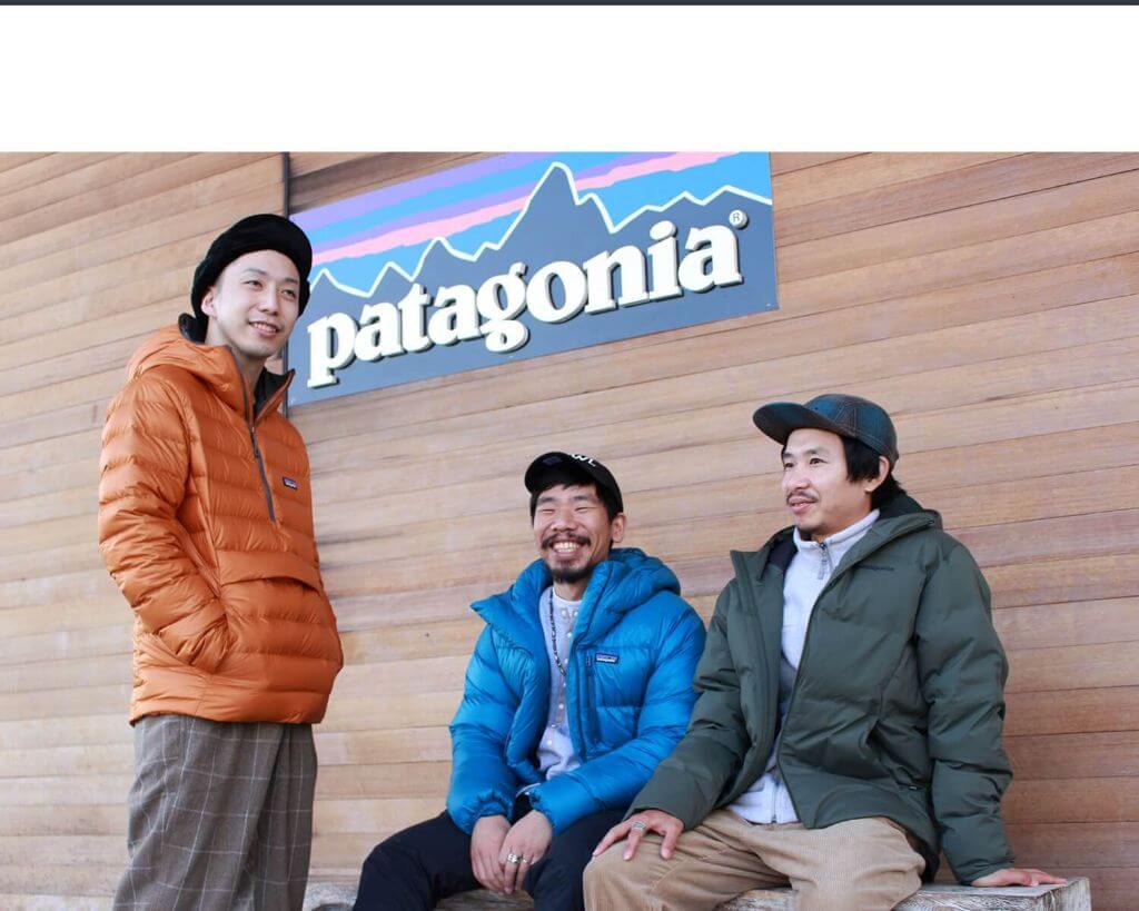 patagonia フード付きダウンジャケット オレンジ MEN'S パタゴニア 新作冬アウタースタイリング @ジーンズ