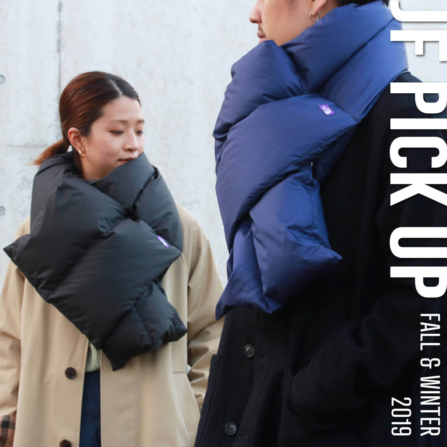 THE NORTH FACE | 寒い日に寄り添う、ふかふかのダウンマフラー