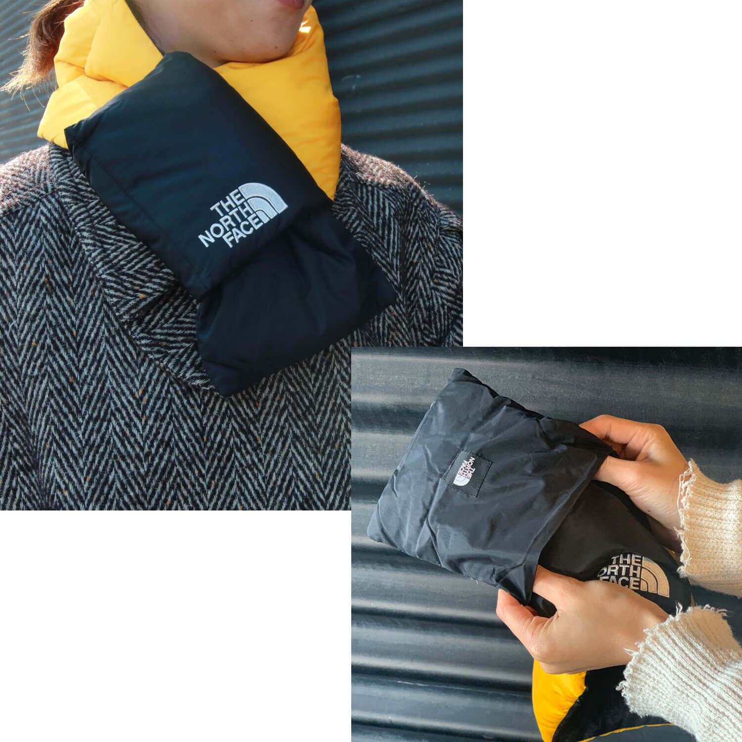 THE NORTH FACE | 寒い日に寄り添う、ふかふかのダウンマフラー