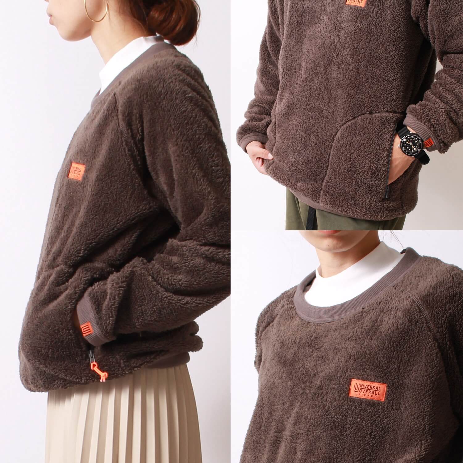 別注プルオーバーのポイント。サイズ感