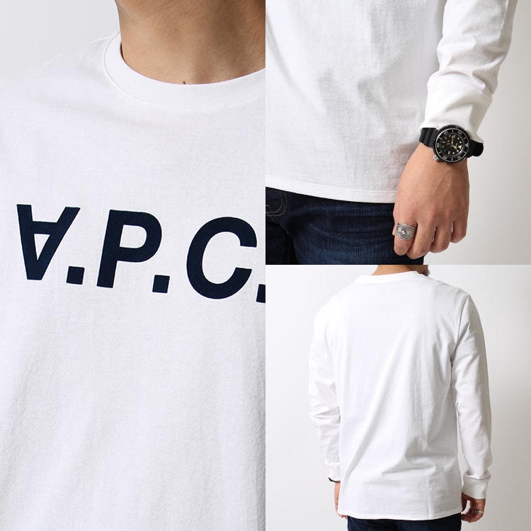 ジーンズファクトリーに入荷した2020春夏新作アーペーセーのVPCロゴ ロングスリーブTシャツです。