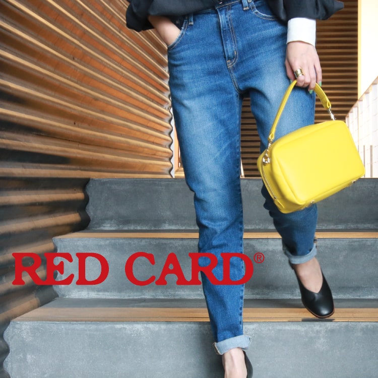 2020春夏RED CARD(レッドカード)の特集のバナーです。