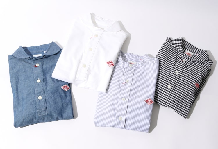 DANTON(ダントン)の2020春夏のシャツの写真です。