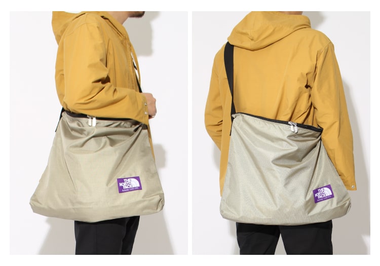 ノースフェイスパープルレーベルショルダーバッグ