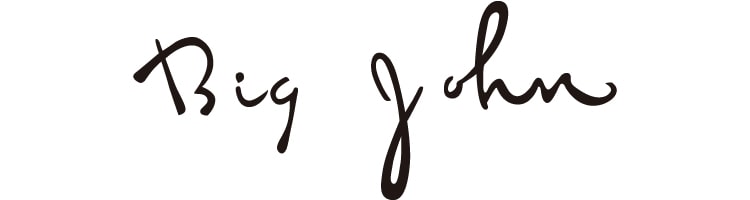 BIG JOHN(ビッグジョン)のブランドロゴです。