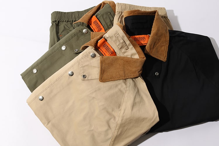 ユニバーサルオーバーオールのジーンスファクトリー別注のカバーオールです。