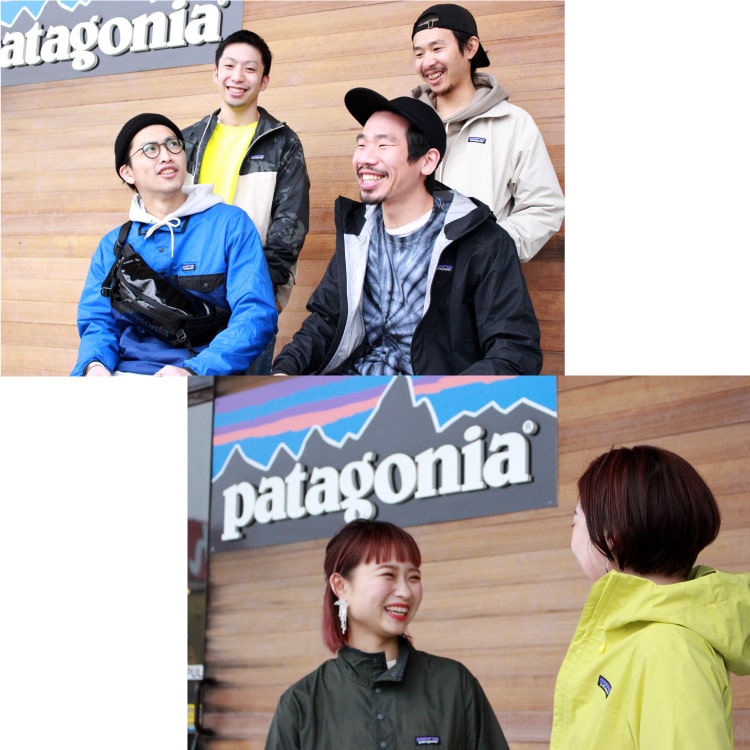 屋島店スタッフのpatagoniaパタゴニアおすすめアウター5選コーディネートです。