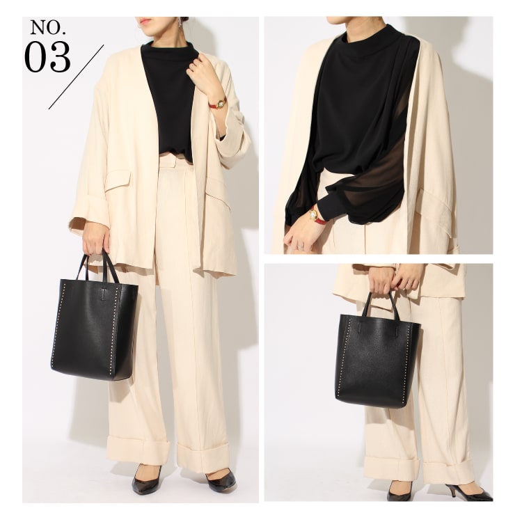 ジャケットセットアップスタイル