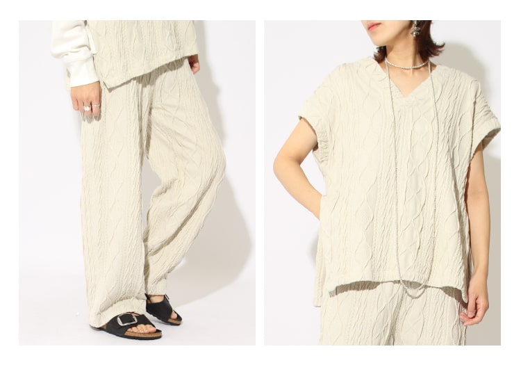 ワンマイルウェアのセットアップスタイル