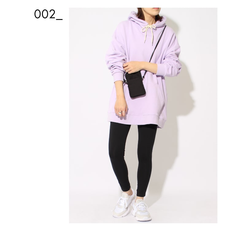 ビッグスウェットのワンマイルスタイル