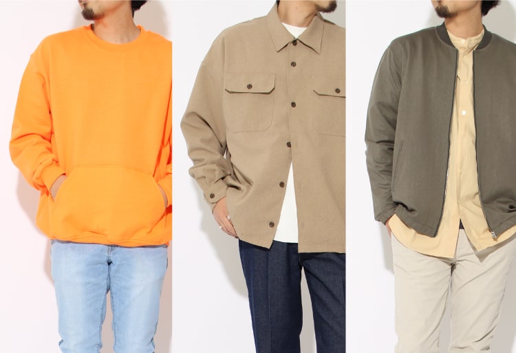 スウェット・シャツ・アウター！2020春カテゴリー別コーディネート&即戦力アイテムのコーディネート写真です。