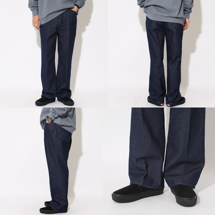 スウェット・シャツ・アウター！2020春カテゴリー別コーディネート&即戦力アイテムのヴァルタ バルタの別注ランチャーデニムパンツの写真です。