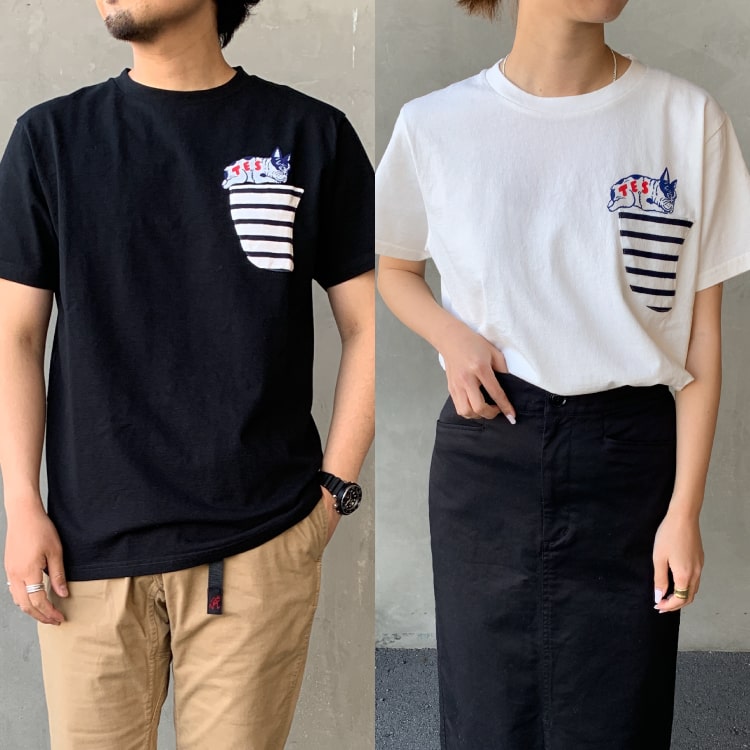 The Endless Summer エンドレスサマーの別注 ポケットTシャツです。