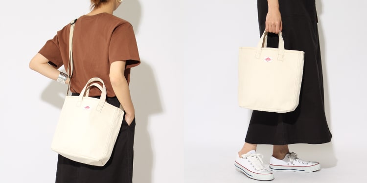 DANTON(ダントン)の2020春夏新作キャンバスバッグJD-7100SCVの写真です。