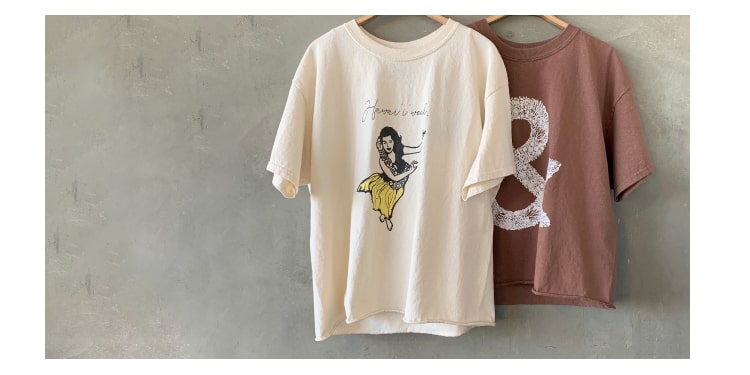 FUNG（ファング）カットオフTシャツコーデ
