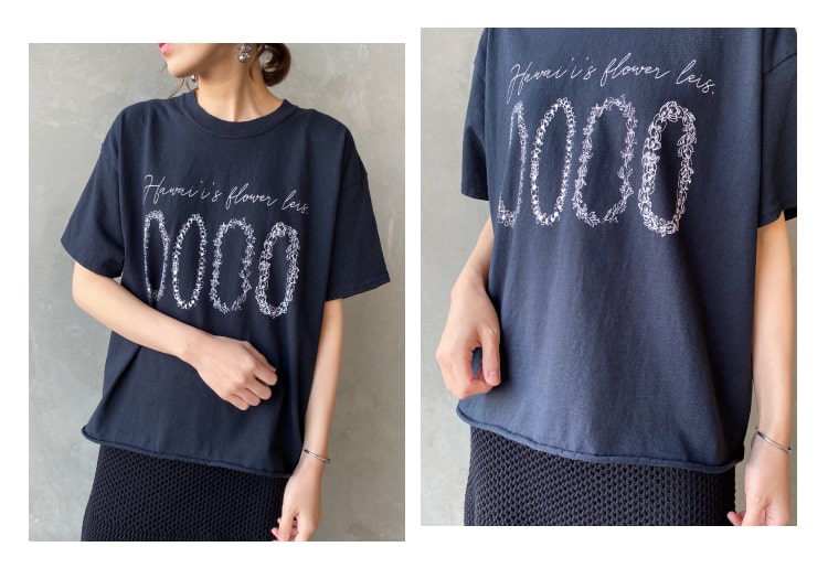 FUNG（ファング）カットオフTシャツコーデ