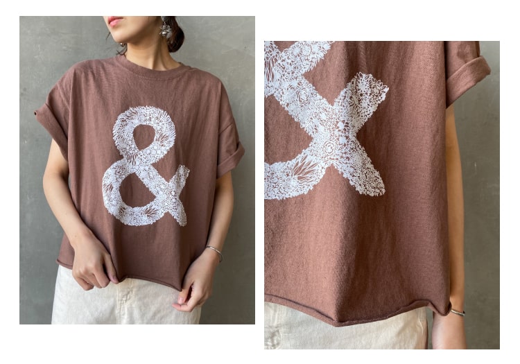 FUNG（ファング）カットオフTシャツコーデ