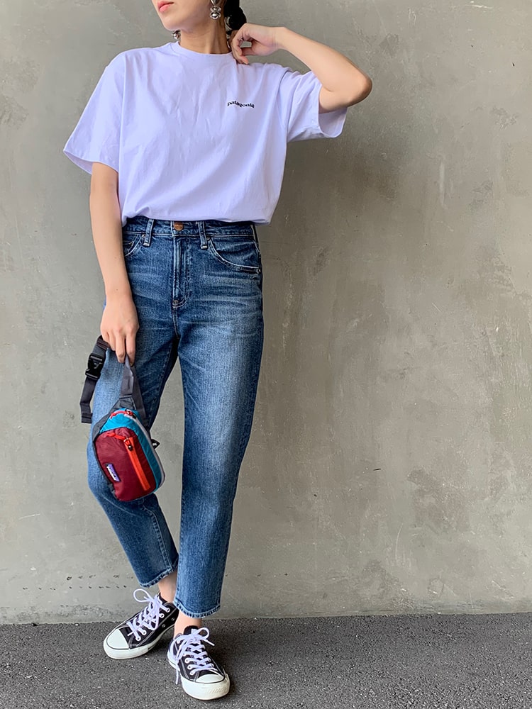 パタゴニア2020春夏＞定番P-6ロゴTシャツ&バギーズショーツを