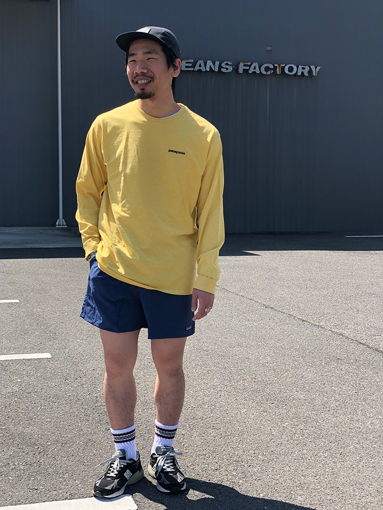 パタゴニア2020春夏＞定番P-6ロゴTシャツ&バギーズショーツを