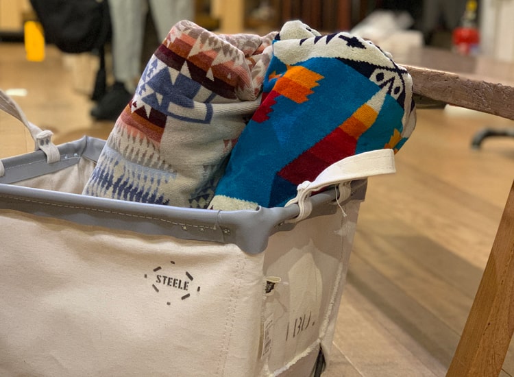 STAY HOME 充実した「おうち時間」へ変える、過ごし方別グッズアイデア集のペンドルトンのブランケットです。