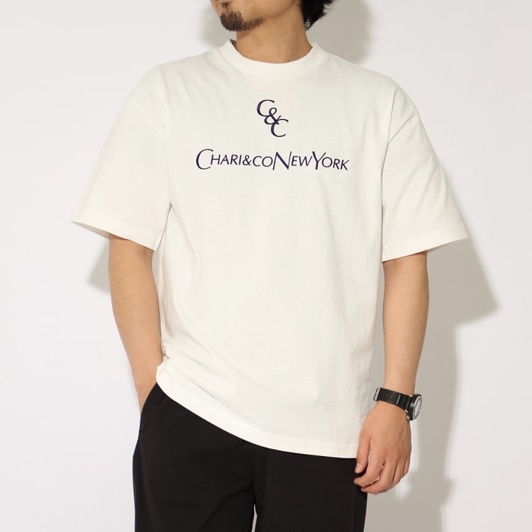 チャリアンドコーのC&C LOGO Tシャツです。