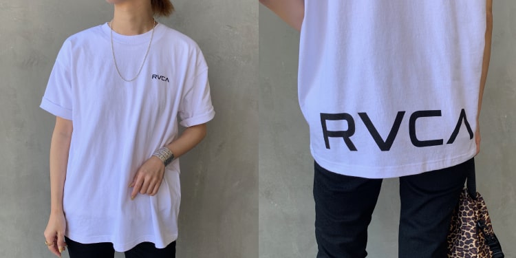 ルーカの別注ボトムRVCA Tシャツです。
