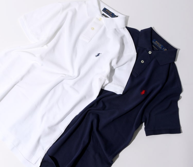 POLO RALPH LAUREN/ポロラルフローレンのポロシャツ1N820078と1N820345です。