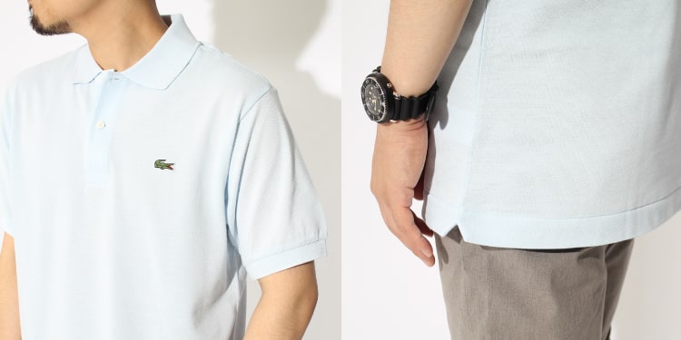LACOSTE/ラコステのポロシャツL1212です。