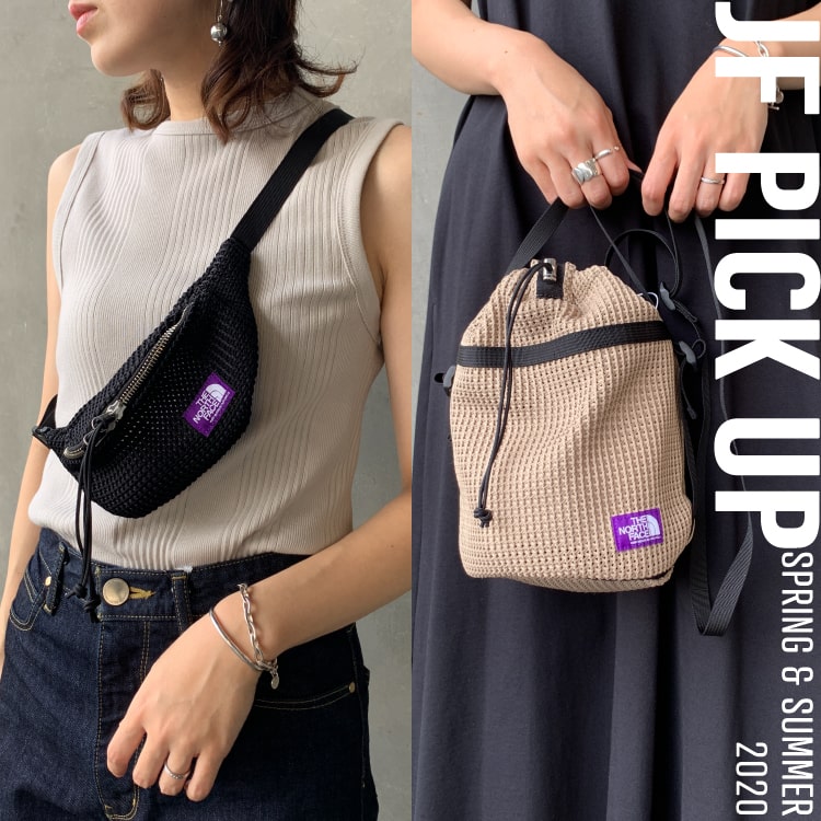 THE NORTH FACE PURPLE LABEL メッシュバッグ