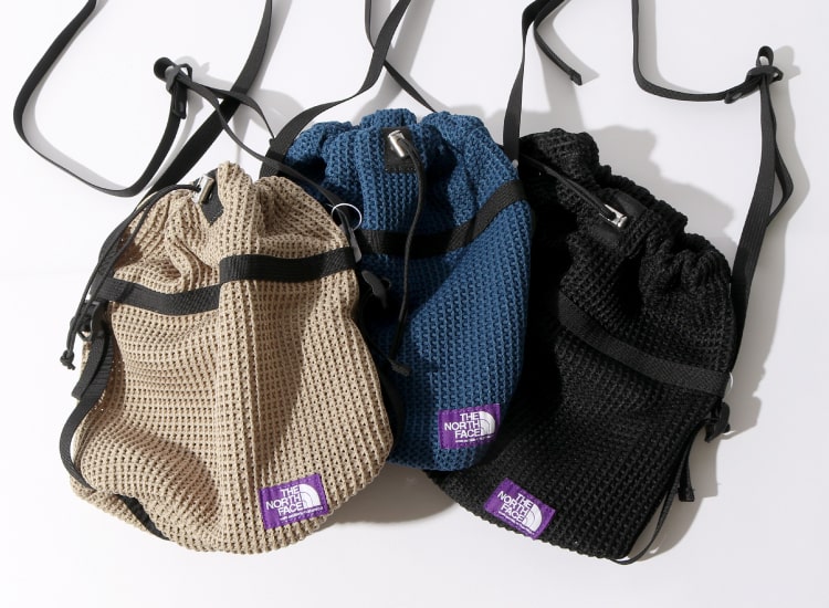 THE NORTH FACE PURPLE LABEL(ザ ノースフェイス パープルレーベル)のメッシュバケツショルダーバッグ、NN7014Nです。