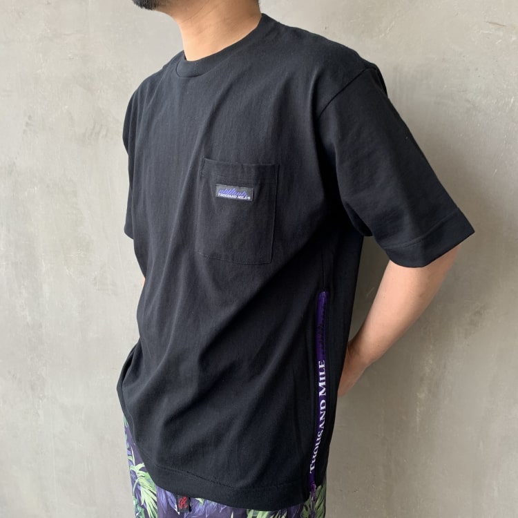 2020春夏THOUSAND MILE/サウザンドマイルのジーンスファクトリー別注Tシャツです。
