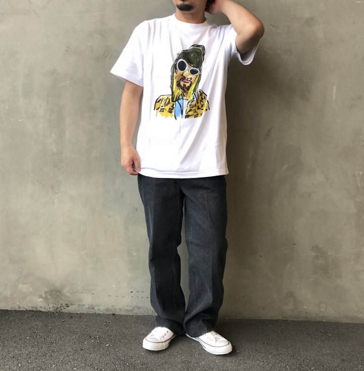 2020春夏bend(s)/ベンズのジーンスファクトリー別注Tシャツです。