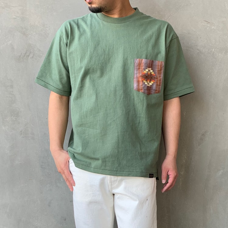 2020春夏PENDLETON/ペンドルトンのジーンスファクトリー別注Tシャツです。