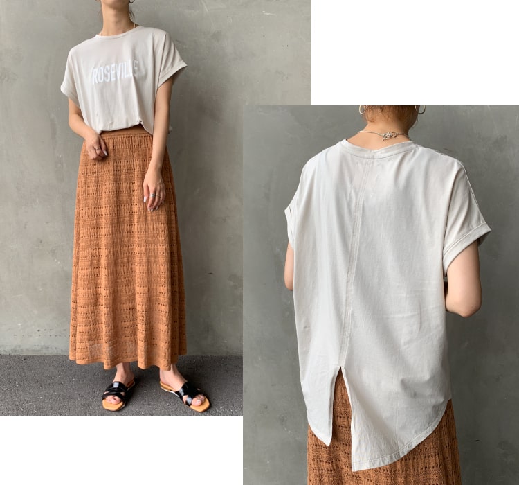 大人にこそ着て欲しい！こなれロゴTのマイカ&ディールの別注Tシャツです。