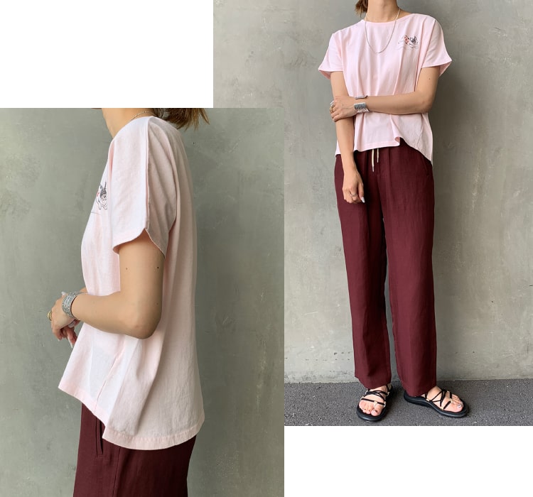 暑い夏に映えるサーフプリントTシャツのエンドレスサマーのTシャツです。