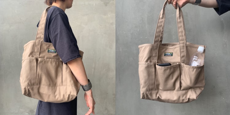 エルエルビーンのカタディンキャンピングトートです。