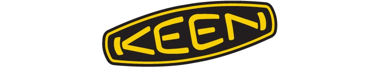 KEEN/キーンのブランドロゴです。