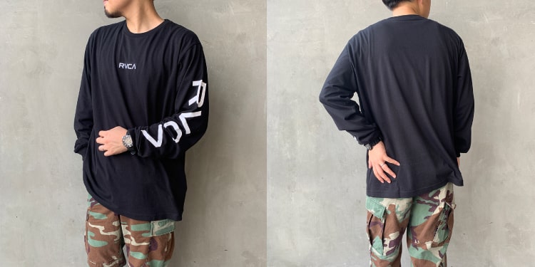 RVCA [ルーカ]のSMALL RVCA ロングスリーブTシャツです。