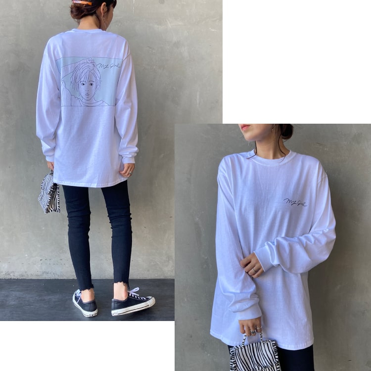 後ろ姿もおしゃれ!秋の初めに“買い”なバックプリントロンT、おすすめ4