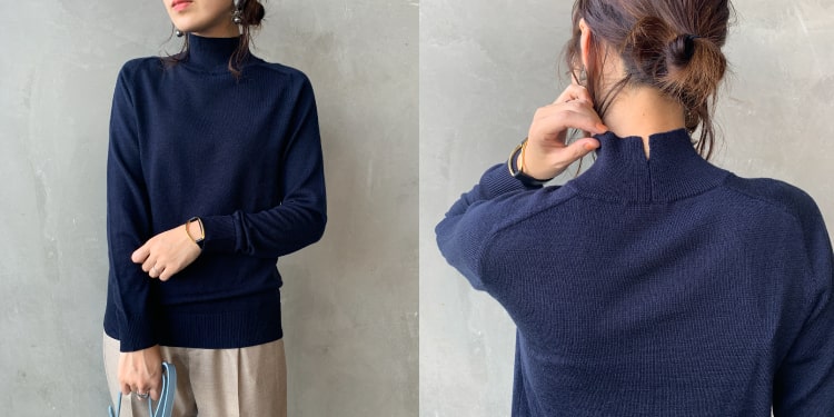 marmors [マルモア] UN PILLING タートルネックです。